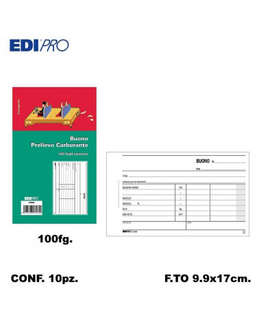 EDIPRO BLOCCO PRELIEVO CARBURANTE 9,9X17 E5326 [10PZ]