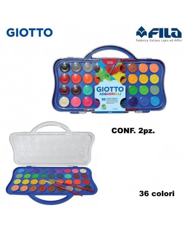 GIOTTO ACQUERELLO 36COL. [2PZ]