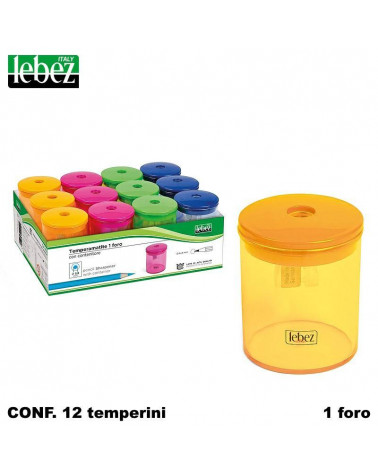 LEBEZ TEMPERINO CONTENITORE 1 FORO 12PZ.