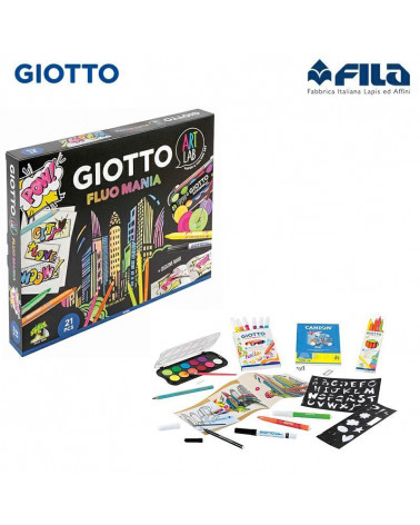 GIOTTO ART LAB FLUO MANIA 582500