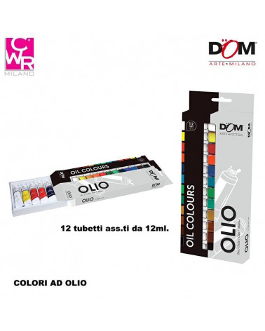 CWR OLIO 12ML.12COL. CONF.REGALO