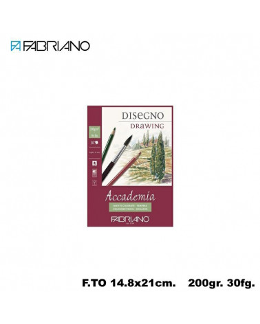 FABRIANO ACCADEMIA 200DIS 14,8X21