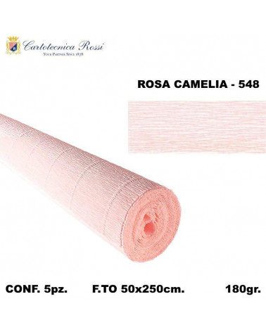 C.ROSSI CRESPO 180GR.50X250CM. ROSA CHIARO 548 [5PZ]