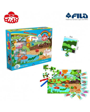 DIDO' LINEA EDUCAGIOCA MODEL&PUZZLE FILA 345400