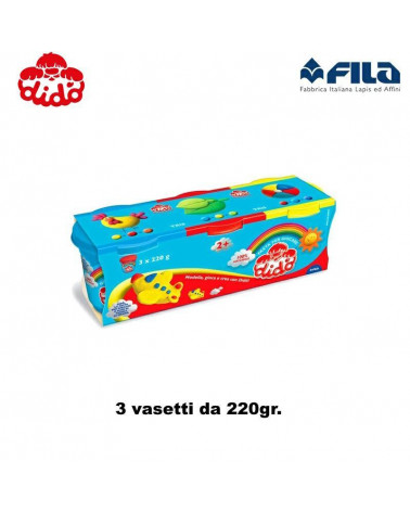 DIDO' BARATTOLO TRIS FILA 390460-AZZURRO/ROSSO/GIALLO