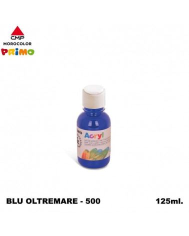 PRIMO TEMPERA ACRILICA 125ML. BLU OLTREMARE 500