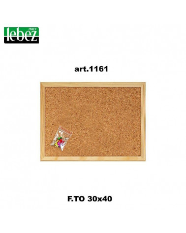 LEBEZ LAVAGNA SUGHERO 30X40 BORDO LEGNO