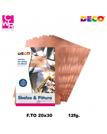 CWR LASTRA RAME 20X30 12PZ. 113/4