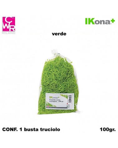 CWR TRUCIOLO CARTA ECOLOGICA 100gr. VERDE