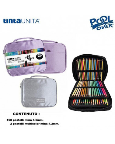 TINTA UNITA ASTUCCIO ART BOX LUXURY 110 PASTELLI