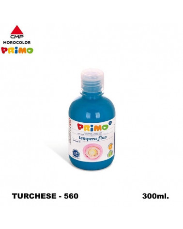 PRIMO TEMPERA FLUO 300ML. TURCHESE 560