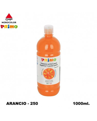 PRIMO TEMPERA PRONTA 1000ML. ARANCIO 250