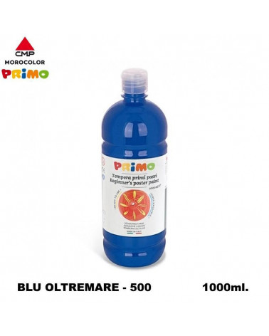 PRIMO TEMPERA PRONTA 1000ML. BLU OLTREMARE 500