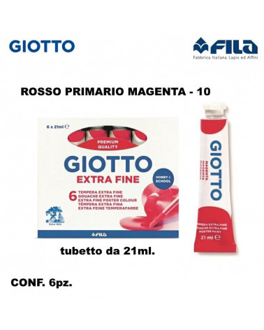 GIOTTO TEMPERA T.7 21ML. MAGENTA 10 [6PZ]
