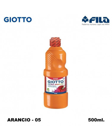 GIOTTO TEMPERA PRONTA 500ML. ARANCIO 05