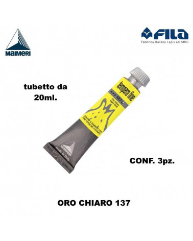 MAIMERI TEMPERA T.7 20ML. ORO CHIARO 137 [3PZ]
