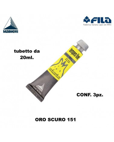 MAIMERI TEMPERA T.7 20ML. ORO SCURO 151 [3PZ]