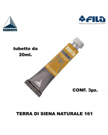 MAIMERI TEMPERA T.7 20ML.TERRA SIENA NATURALE 161 [3PZ]
