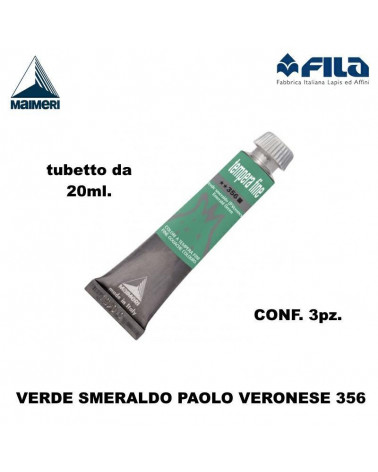 MAIMERI TEMPERA T.7 20ML.VERDE PAOLO VERONESE 356 [3PZ]