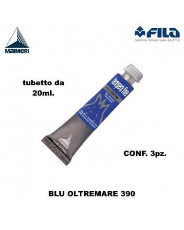 MAIMERI TEMPERA T.7 20ML. BLU OLTREMARE 390 [3PZ]