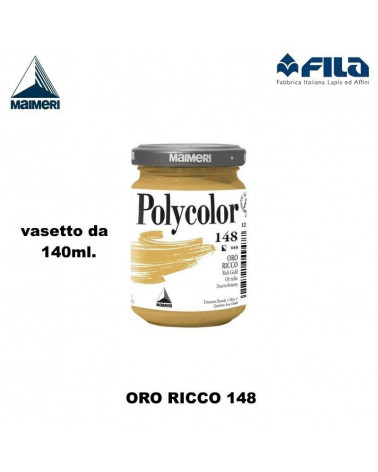 MAIMERI TEMPERA ACRILICA 140ML ORO RICCO 148