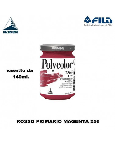 MAIMERI TEMPERA ACRILICA 140ML ROSSO MAGENTA 256