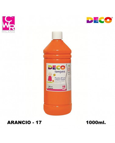 CWR DECO TEMPERA PRONTA 1000ml. ARANCIO 17