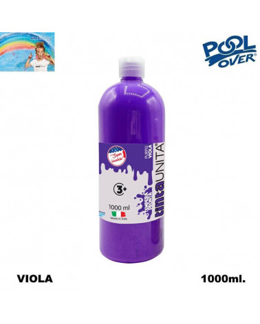 TINTA UNITA TEMPERA PRONTA 1000ml.VIOLA