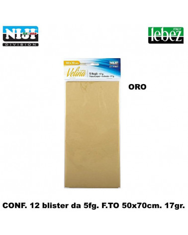 LEBEZ VELINA ORO 5FG. 50X70 61887 [12PZ]