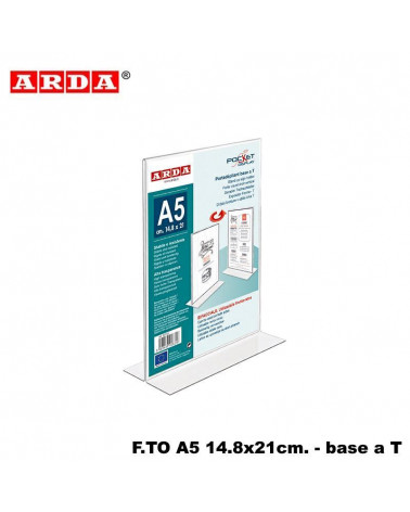 ARDA PORTADEPLIANT F.TO A5 BASE A T