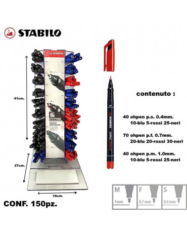 STABILO OHPEN 150PZ.