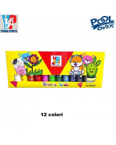 TEMPERA SOLIDA Y.P.KIDS 12pz.50989