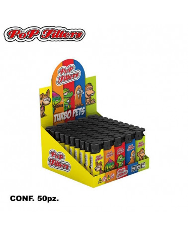POP FILTERS ACCENDINO TURBO PETS [50PZ]