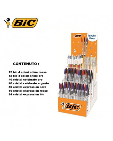 BIC ESP XMAS 2025(24 SHINE 4 col,80 CELEBRATION,80 EXPRESSION)
