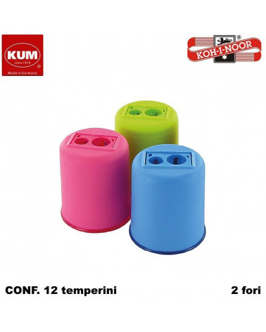 KUM TEMPERINO CONTENITORE 2 FORI K3031121 [12PZ]