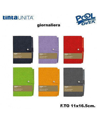 TINTA UNITA AGENDA GIORNALIERA 11x16,5 + PENNA