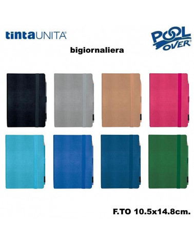 TINTA UNITA AGENDA BIGIORNALIERA A6 SOFT + MATITA