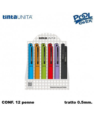 TINTA UNITA ESP 12 PENNA TOUCH GEL 0,5 GIFT PACK INK NERO