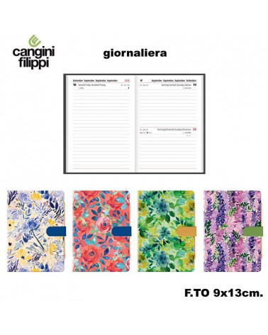 CANGINI FILIPPI AGENDA GIORNALIERA S/D 9X13 118ZF