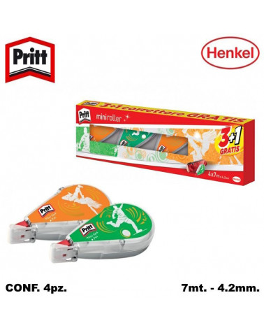 PRITT CORRETTORE MINI ROLLER 4x7MT.2624528