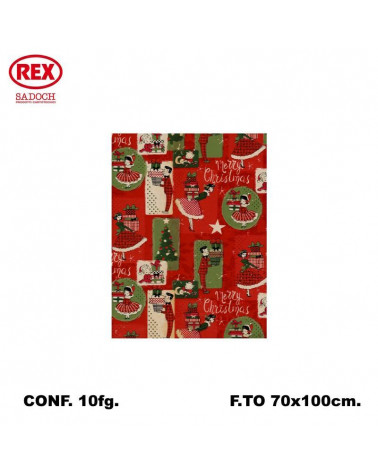 REX CARTA REGALO RASO 10FG. 371C