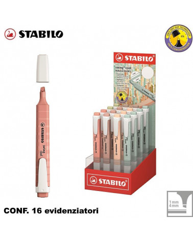STABILO SWING COOL NATURE EVIDENZIATORE [16PZ]