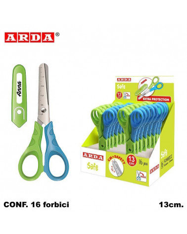ARDA FORBICE SAFE C/PROTEZIONE LAME 13cm. [16PZ]