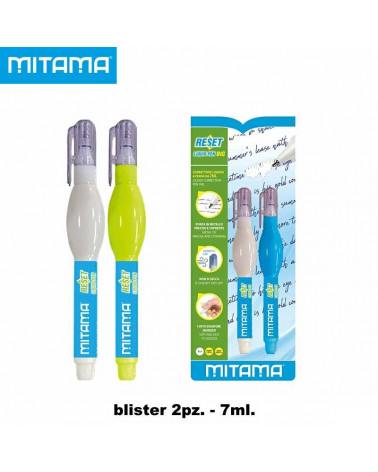 MITAMA CORRETTORE PENNA RESET LIQUID 7ML.BL.2PZ.61543
