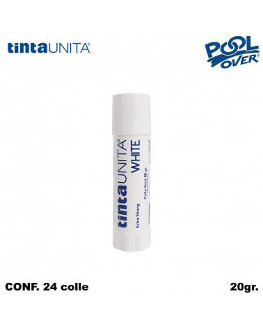 TINTA UNITA COLLA STICK WHITE PREMIUM 20gr. [24PZ]