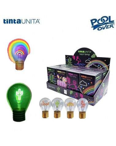 TINTA UNITA LAMPADINA LED VETRO