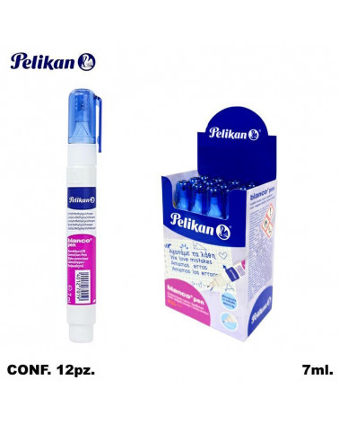 PELIKAN CORRETTORE BLANCO PEN 7ml.12PZ.