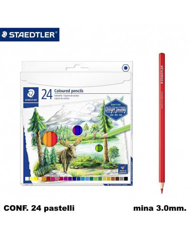 STAEDTLER PASTELLO 24col.5pz.146CC24