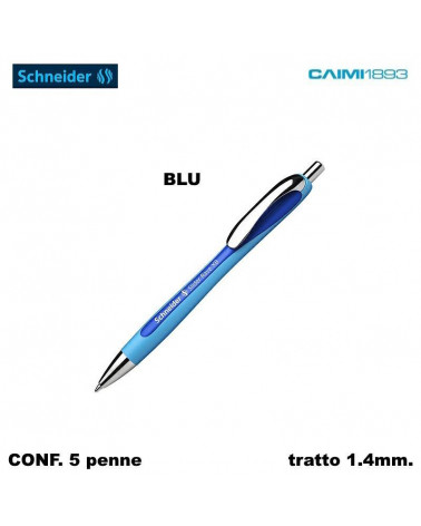 SCHNEIDER SFERA SLIDER RAVE XB  BLU [5PZ]