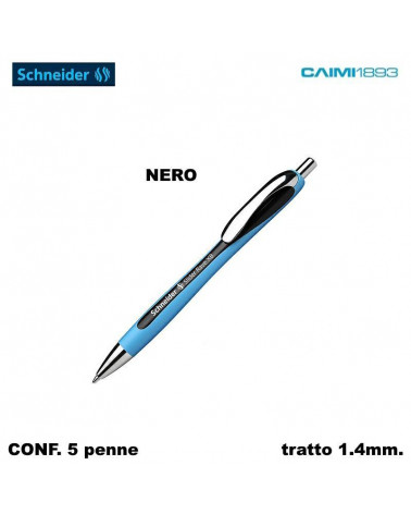 SCHNEIDER SFERA SLIDER RAVE XB  NERO [5PZ]